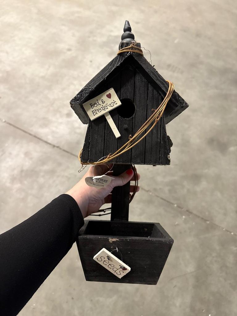 Partij nieuwe zwarte vogelhuisjes - Bed & Breakfast stijl, Ophalen of Verzenden, Nieuw