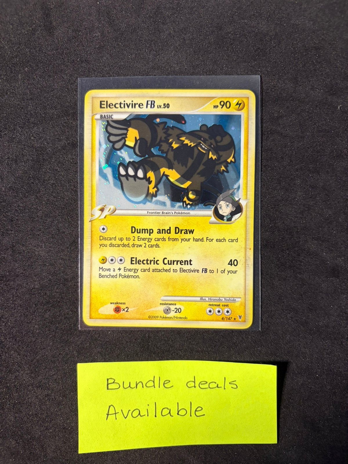 Pokemon card Electivire 4 - Supreme victors holo, Verzenden, Zo goed als nieuw, Losse kaart
