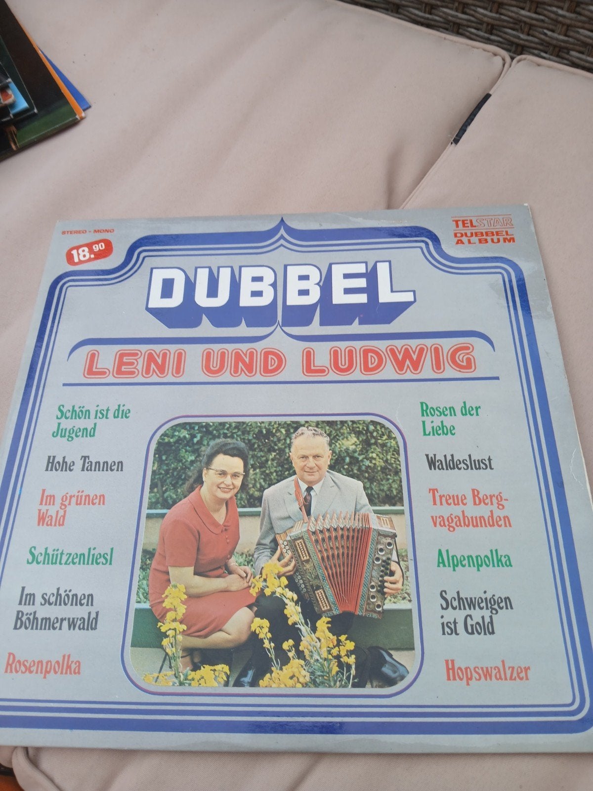 dubbel lp leni und ludwig, Verzenden, Zo goed als nieuw, 12 inch, Levenslied of Smartlap