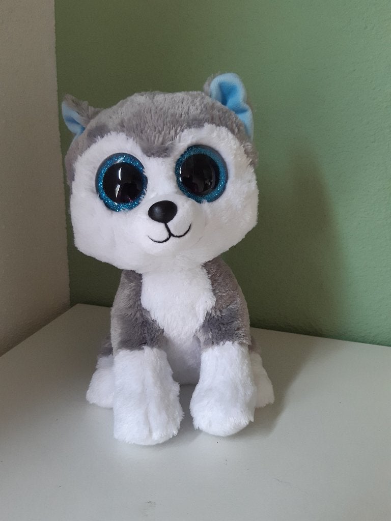 Ty beanie boo knuffel Slush 24cm, Ophalen of Verzenden, Zo goed als nieuw, Overige typen