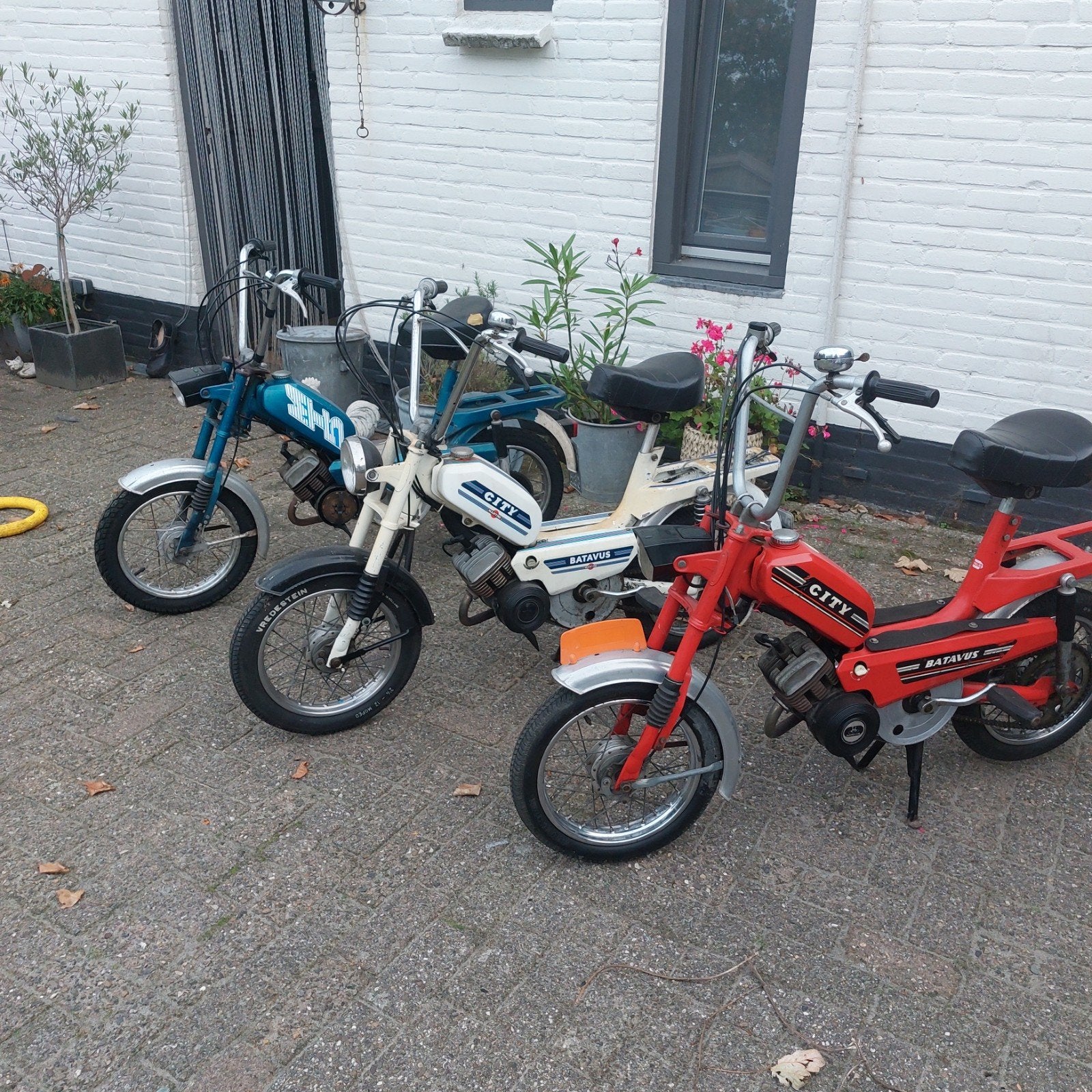 Te koop 3x Batavus City, Ophalen, Batavus, 0 versnellingen, 50 cc