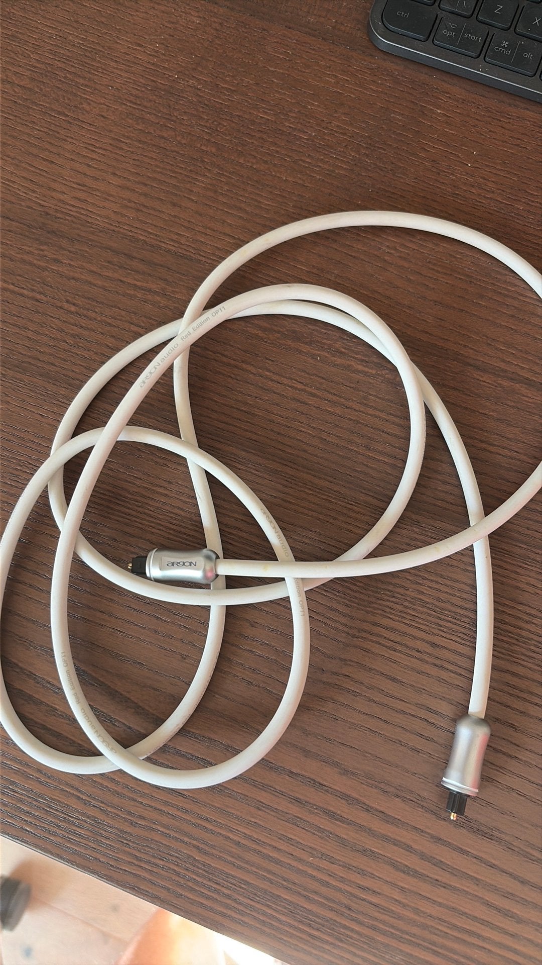 Argon optische kabel, Ophalen of Verzenden, Minder dan 2 meter, Optische kabel