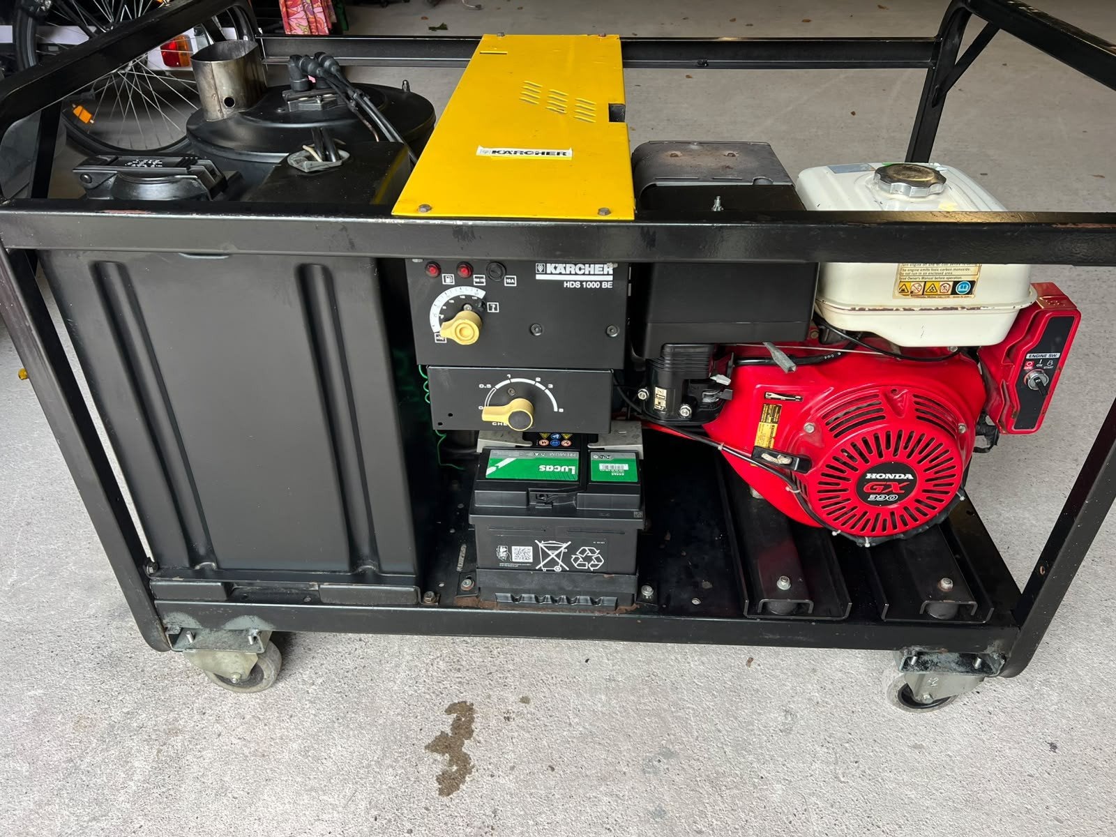 Kärcher HDS 1000 Be hogedrukreiniger Met warm water., Ophalen of Verzenden, Benzine