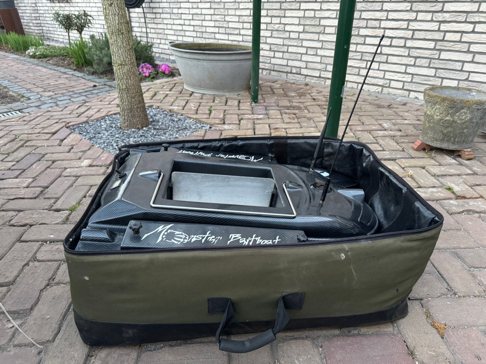 Monsterbaitboat te koop., Ophalen, Gebruikt, Overige typen