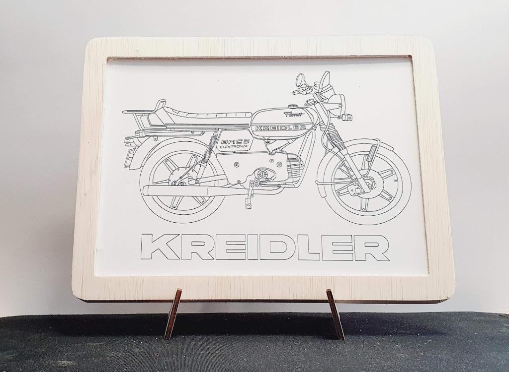 Themategel met Kreidler brommer als Thema, Ophalen of Verzenden, Nieuw