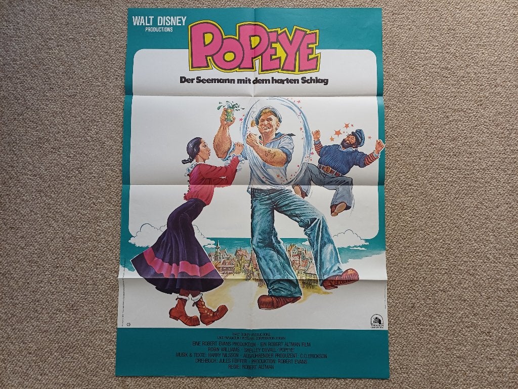 POPEYE     filmposter., Verzamelen, Posters, Rechthoekig Staand, Verzenden, Nieuw, A1 t/m A3