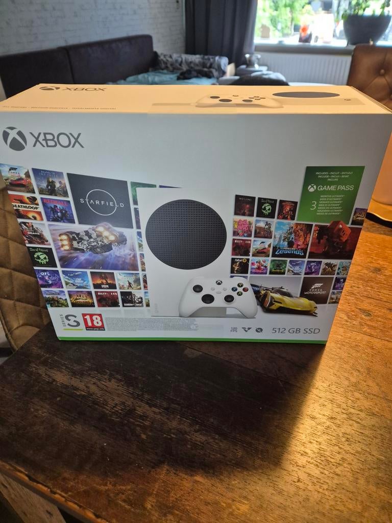 Xbox Series S 512GB + 3 maanden Game Pass Ultimate, Spelcomputers en Games, Spelcomputers | Xbox Series X en S, Ophalen, Nieuw