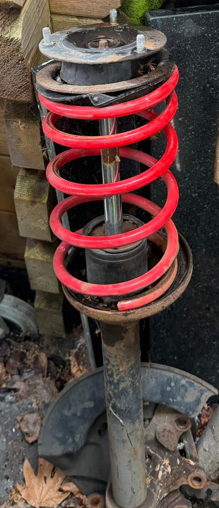 BMW E30 Veerpoten met Verlagings Veren, Ophalen of Verzenden, Gebruikt, BMW