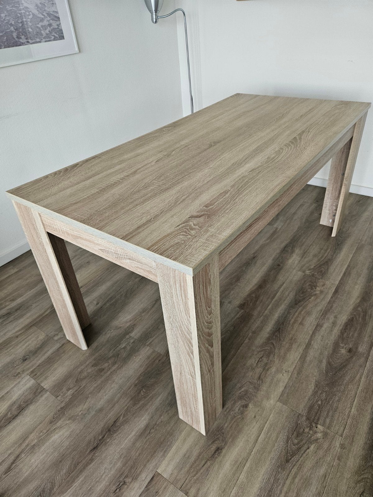 Eettafel licht hout van JYSK, Ophalen