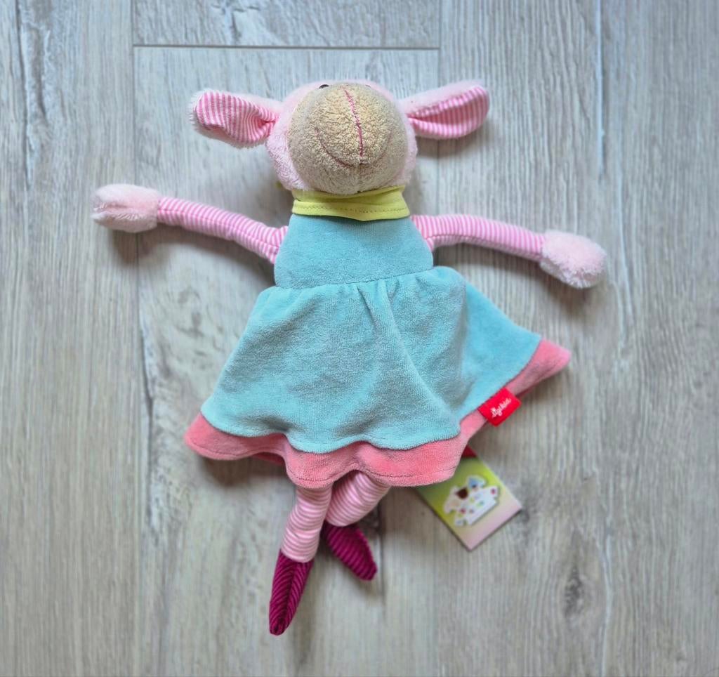 Nieuw Sigikid knuffel schaapje met prijskaartje, 34cm, Overige typen, Nieuw, Ophalen of Verzenden, Met label