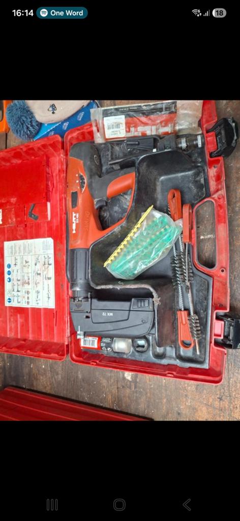 Hilti DX 460 Schiethamer - Krachtig en Betrouwbaar, Ophalen of Verzenden, Gebruikt, 600 watt of meer, Overige typen