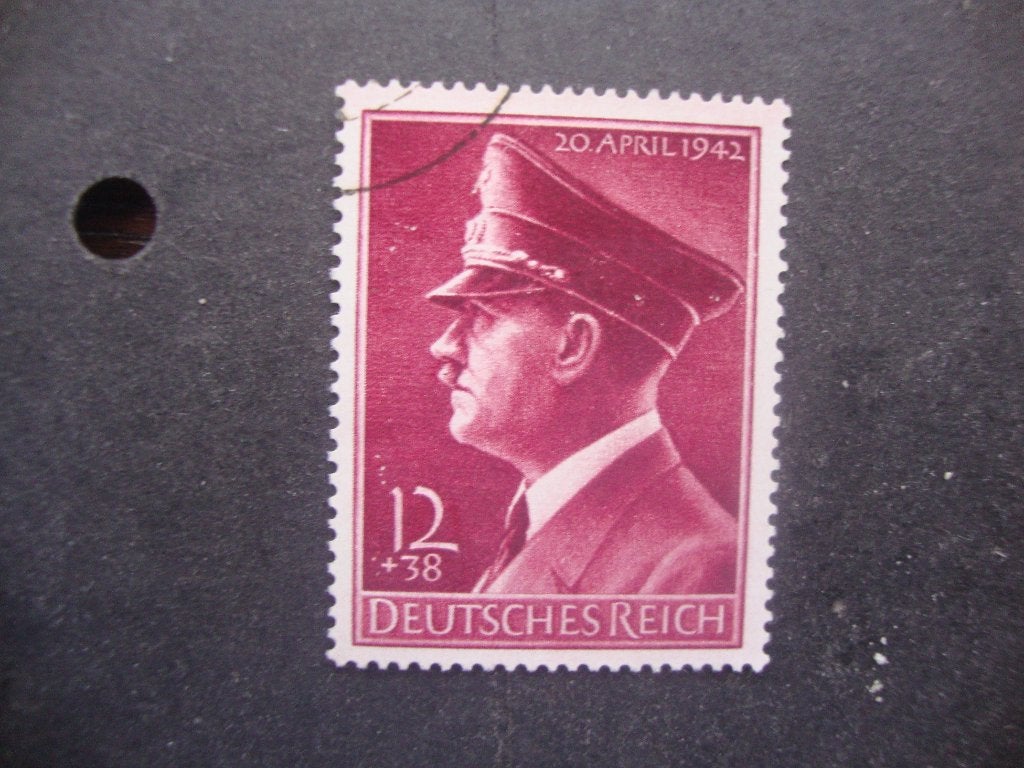 Duitse Rijk Nr. 813 Gestempeld. ( Hitler ), Ophalen of Verzenden, Overige periodes, Gestempeld