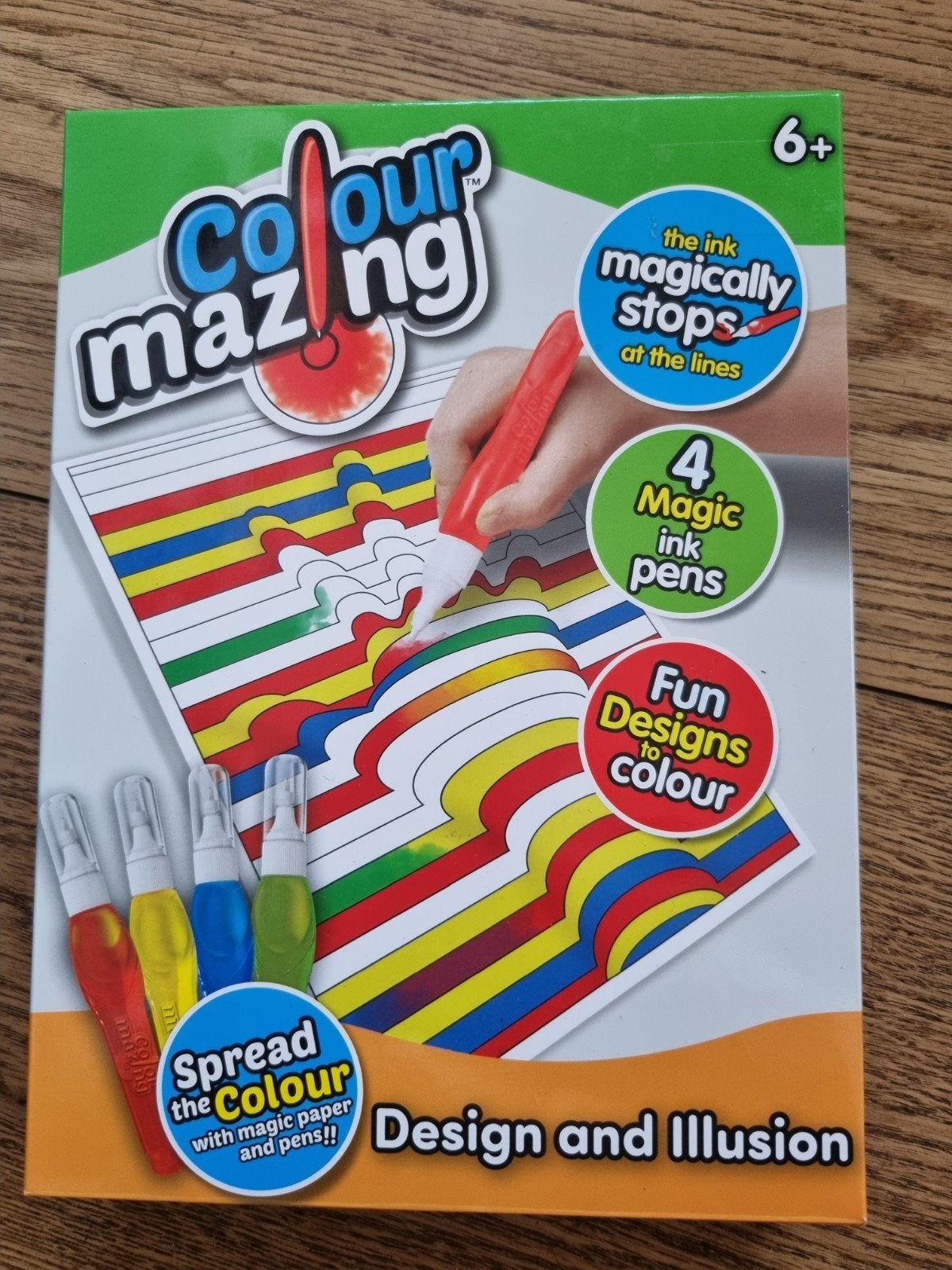 Colour Mazing: Magische Inktpennen & Ontwerp Illusies, Ophalen of Verzenden, Nieuw, Knutselen