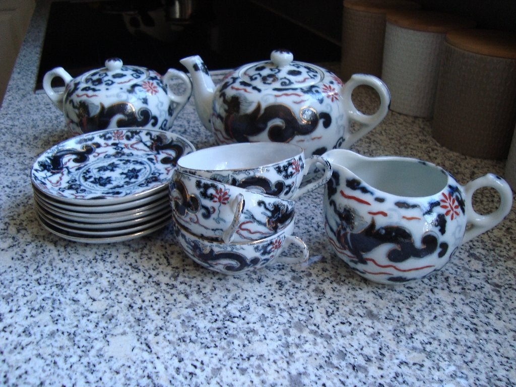 Thee servies, Antiek en Kunst, Ophalen of Verzenden