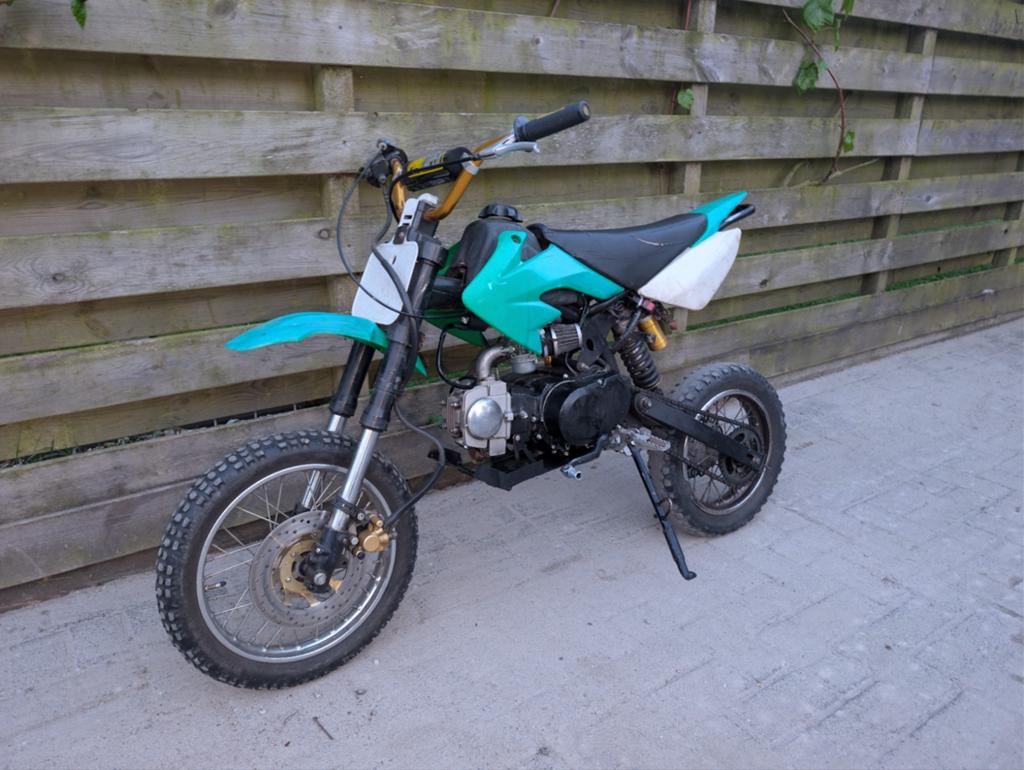 Stoere Pitbike 125cc opknapper, Fietsen en Brommers, Ophalen, Gebruikt, Onbekend, Pitbike