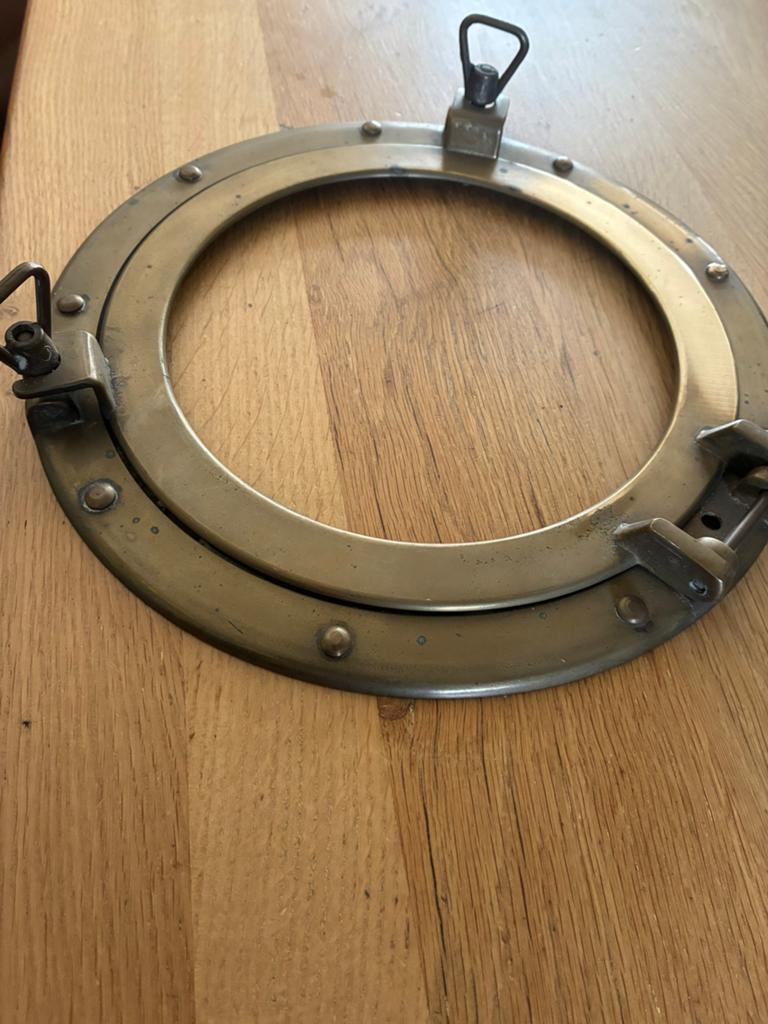Antiek Messing Patrijspoort - Maritieme Decoratie, Ophalen