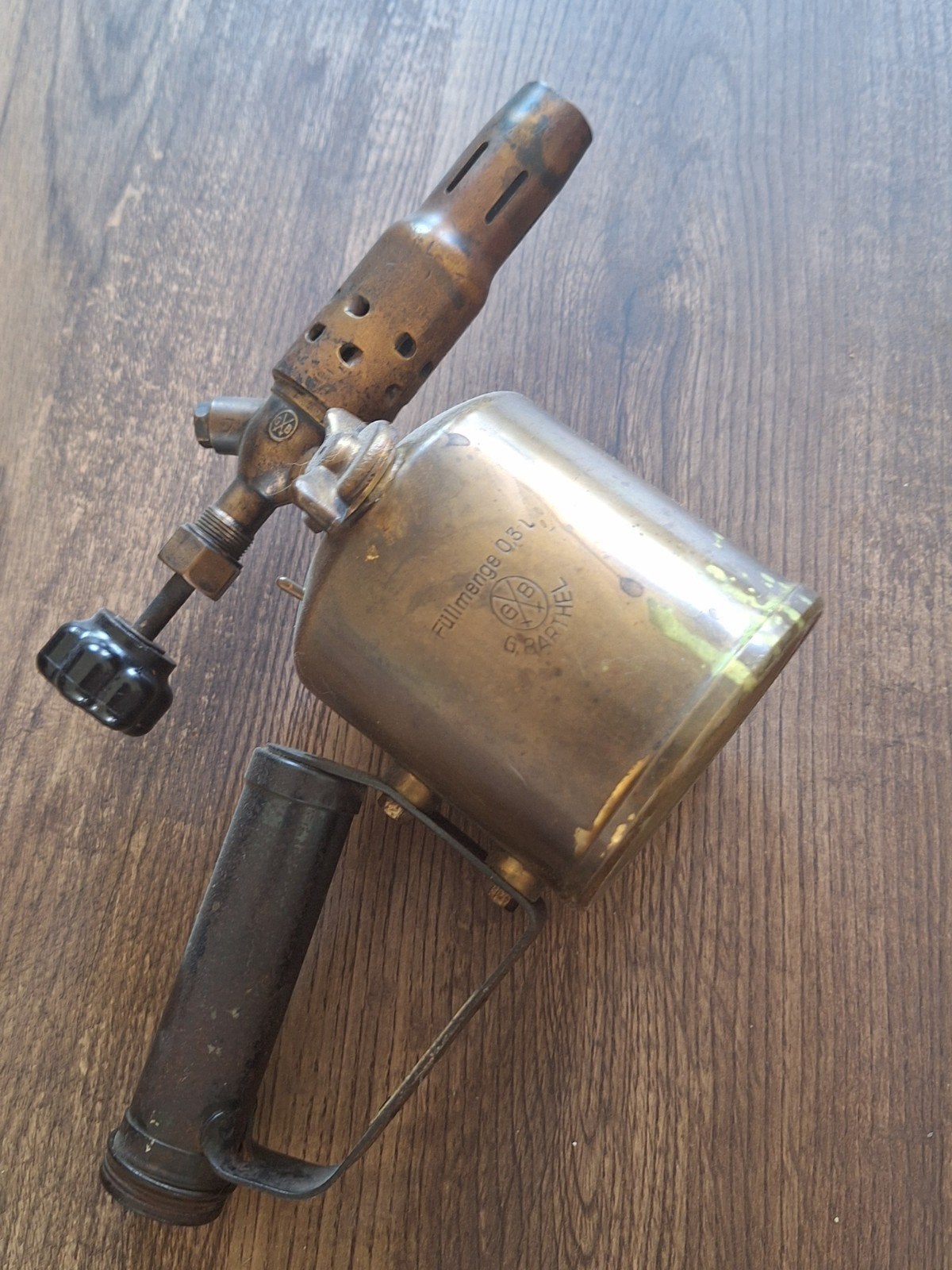 antieke gasbrander, Antiek en Kunst, Antiek | Gereedschap en Instrumenten, Ophalen of Verzenden