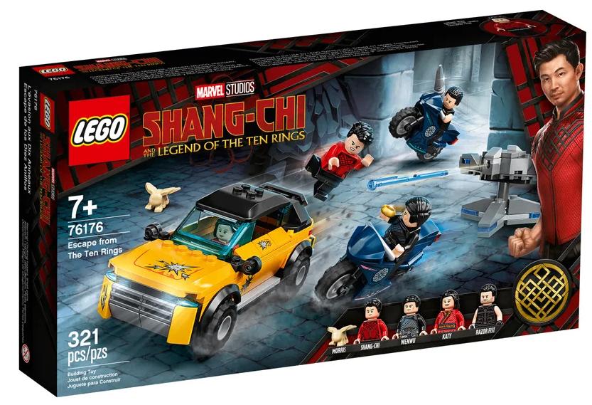 Lego Marvel Ontsnappen uit de 10 ringen (76176) NIEUW, Kinderen en Baby's, Speelgoed | Duplo en Lego, Nieuw, Lego, Complete set