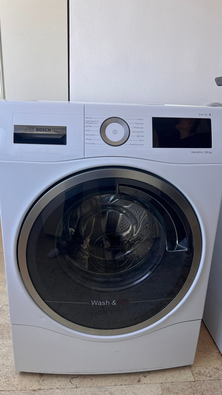 Bosch wash & go series 6 met elektrische storing, 10 kg of meer, Ophalen, Niet werkend