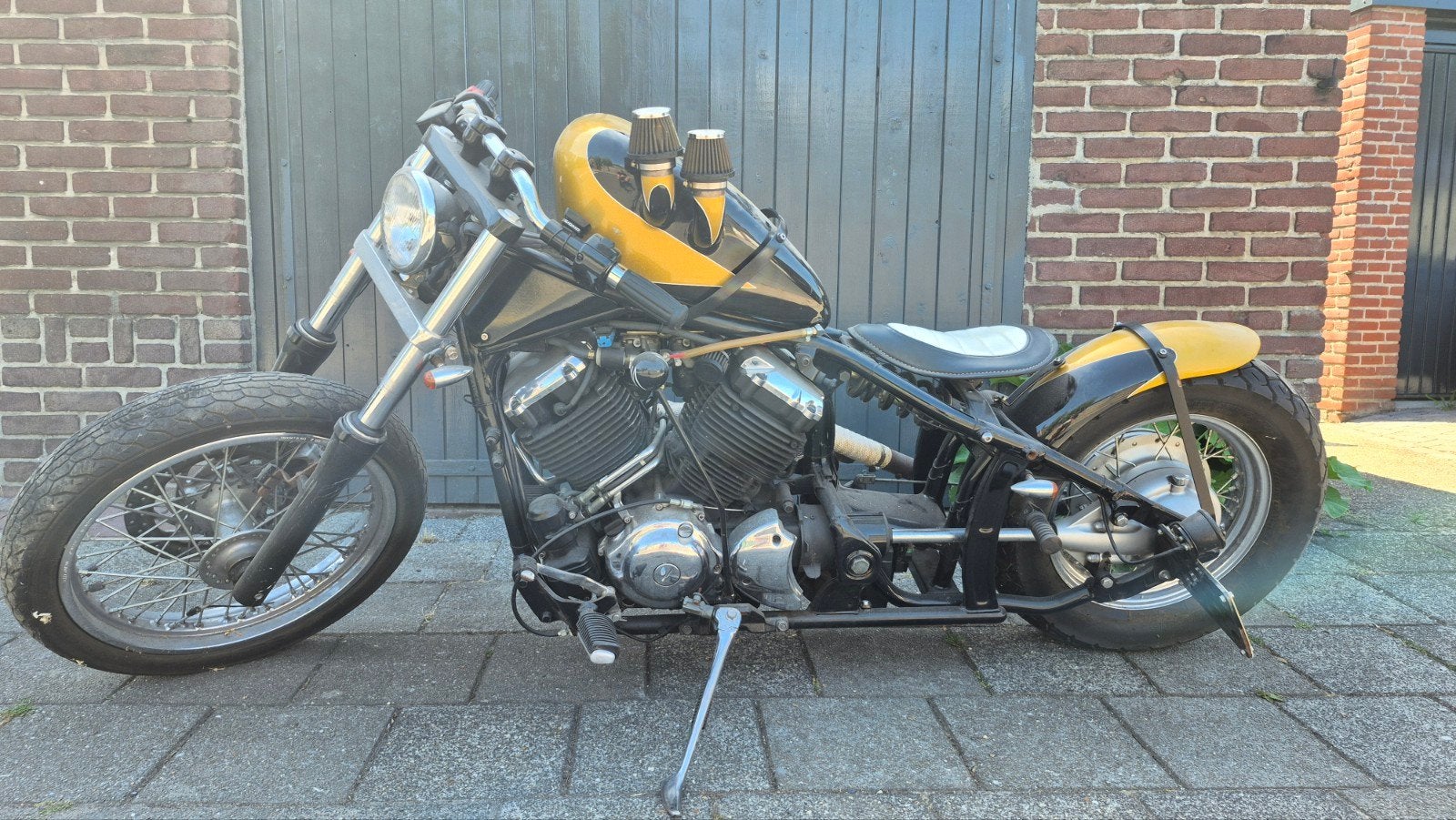 Yamaha XV650 DragStar Custom – unieke one-off, 2 cilinders, Chopper, Gebruikt, Yamaha