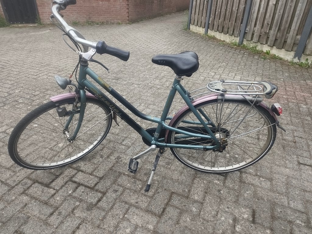 Gazelle damesfiets met versnellingen, Ophalen, 20 inch of meer, Gebruikt, Velgrem