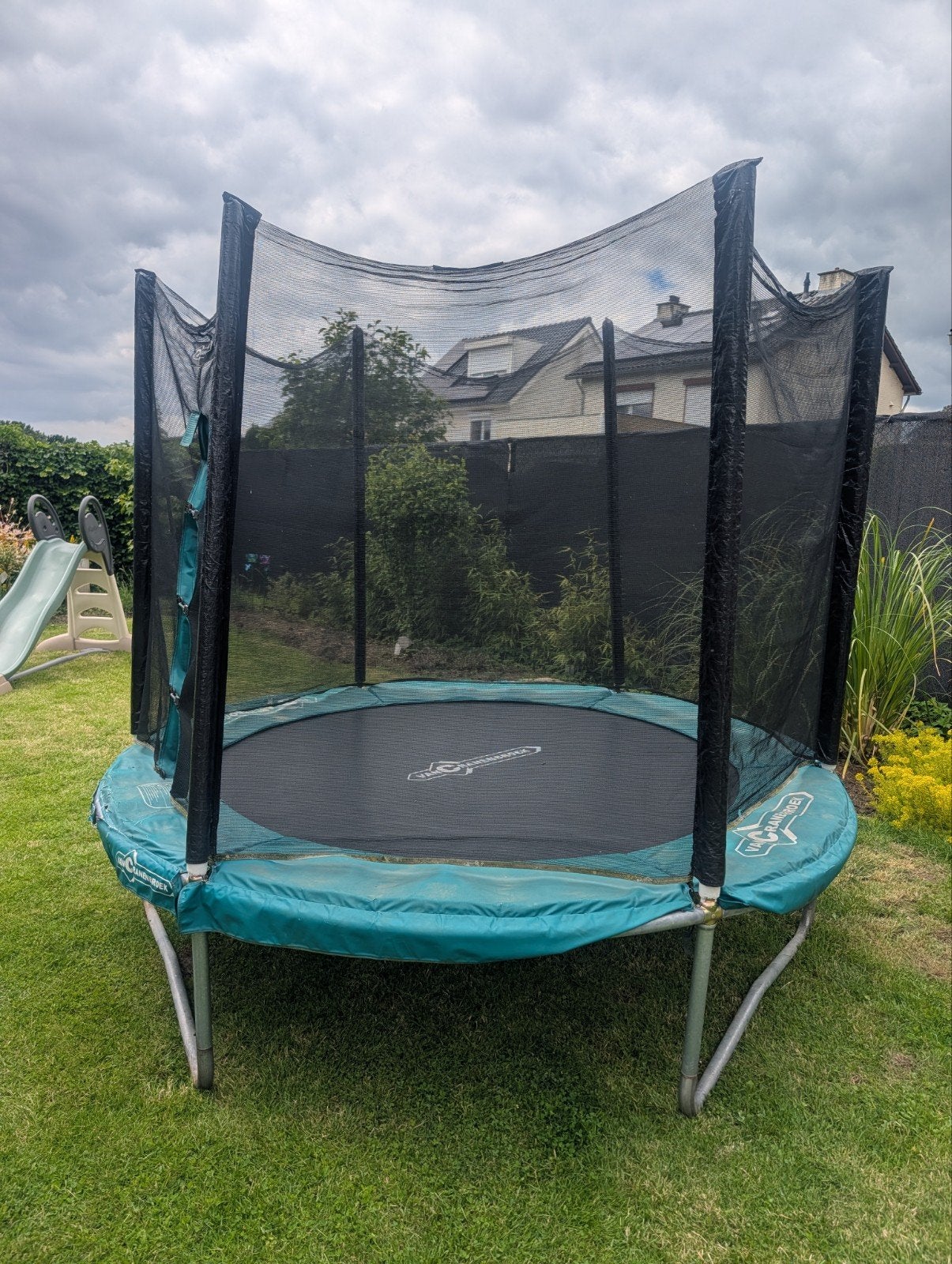 Trampoline cranenbroek, Ophalen