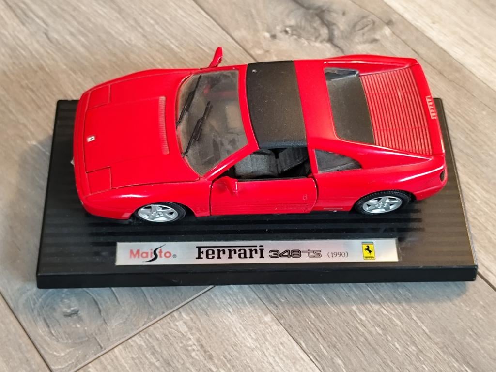 Ferrari 348 ts (1990) modelauto, Ophalen of Verzenden