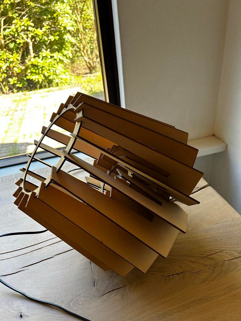 Unieke tafellamp - Modern design merk Tjalle en Jasper, Ophalen of Verzenden, Zo goed als nieuw
