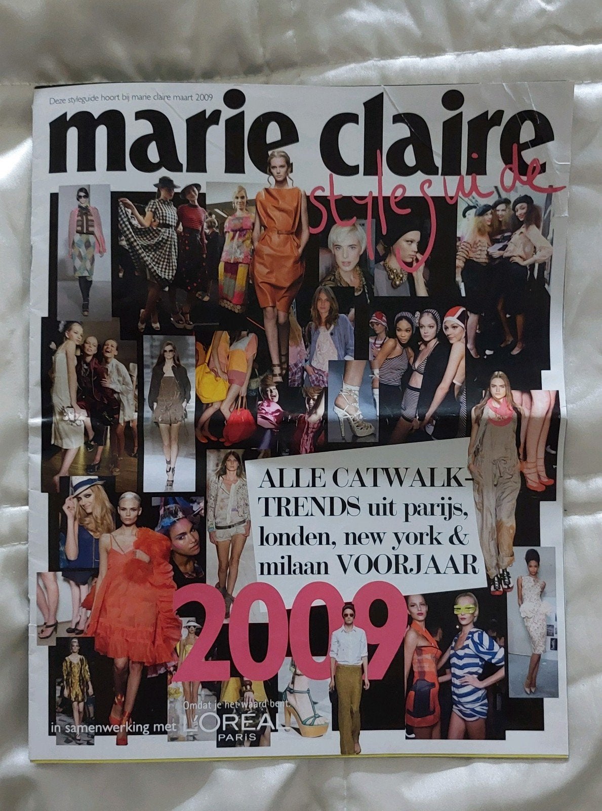 Marie Claire 2009 bijlage  Catwalk, Ophalen of Verzenden, 1980 tot heden, Tijdschrift