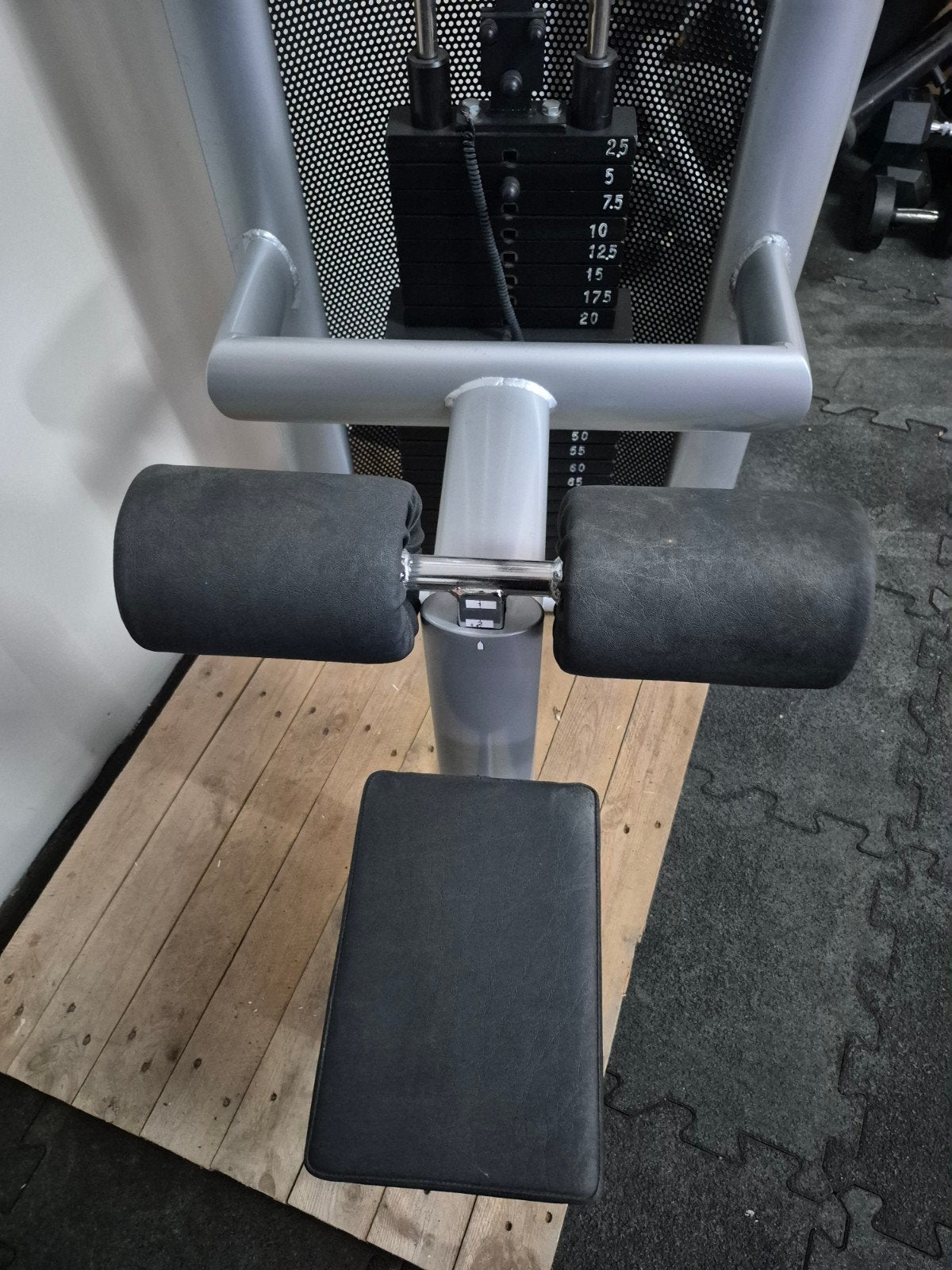 Latt Pulldown / Lat Pulley / Kabelstation 100kg, Ophalen, Zo goed als nieuw, Rug, Overige typen