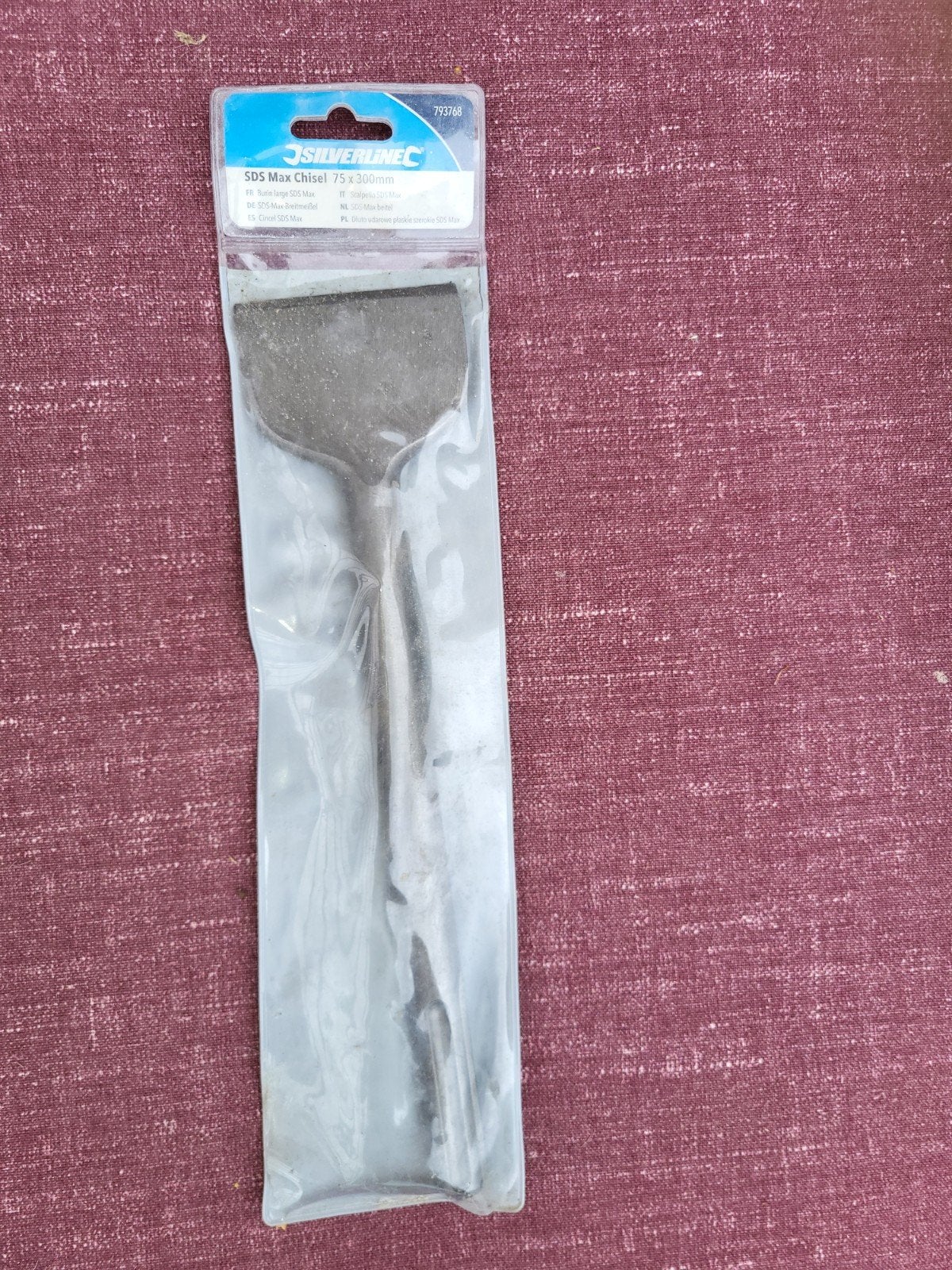 Nieuwe Silverline SDS Max Beitel 75mm, Ophalen of Verzenden