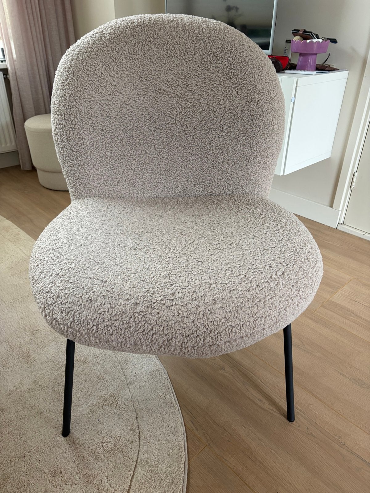 Fauteuil Babs, Huis en Inrichting, Ophalen, 75 tot 100 cm, Zo goed als nieuw, Stof