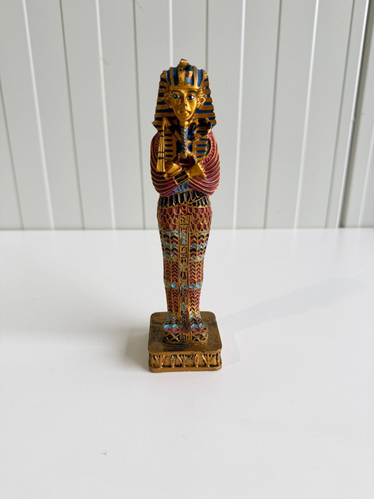 Toetanchamon sarcofaag beeldje, Ophalen of Verzenden, Zo goed als nieuw, Dier