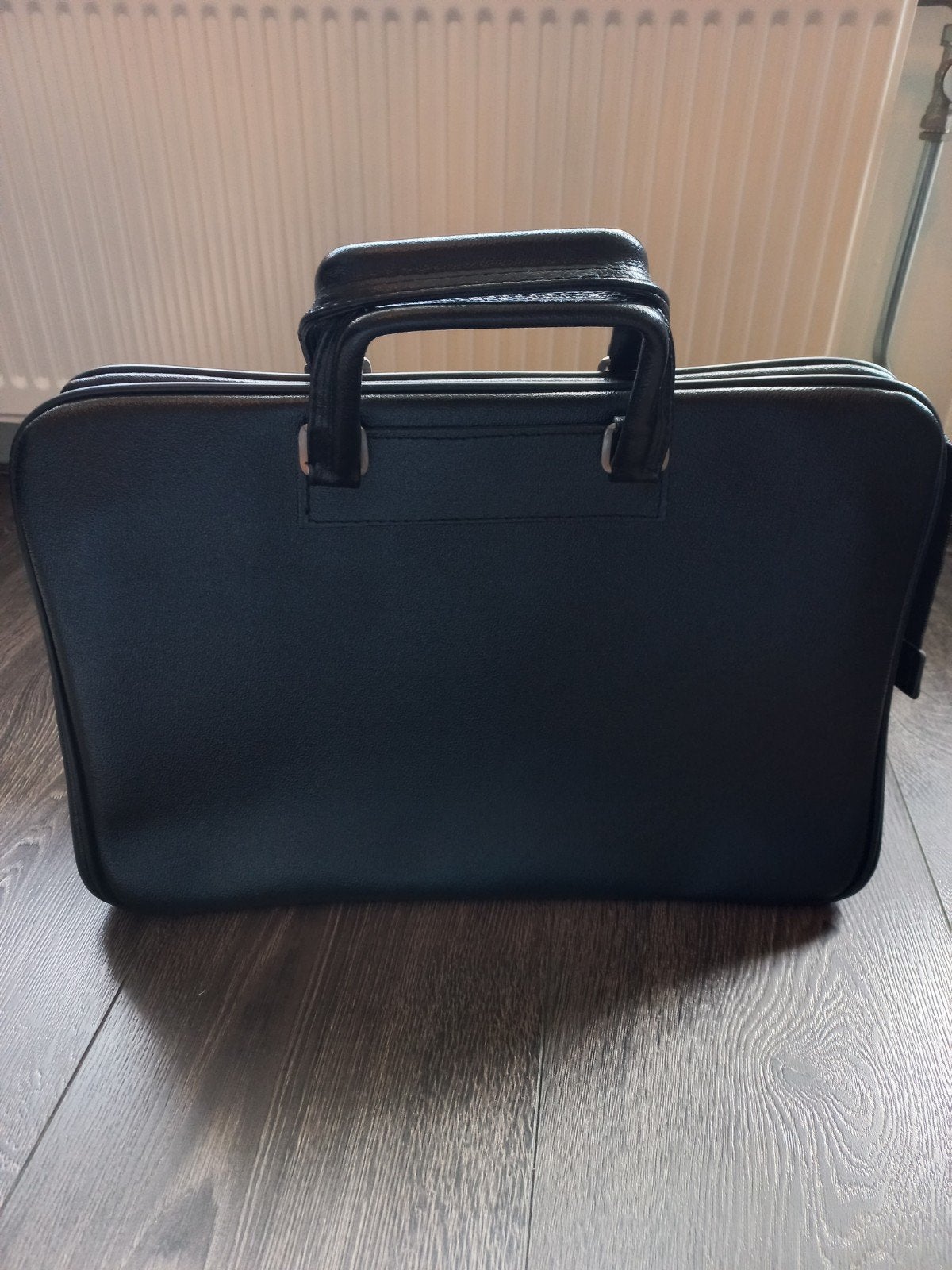 Nette zwarte aktetas/laptoptas, ca. 30x46 cm, Ophalen of Verzenden, Gebruikt, Zwart, Aktetas