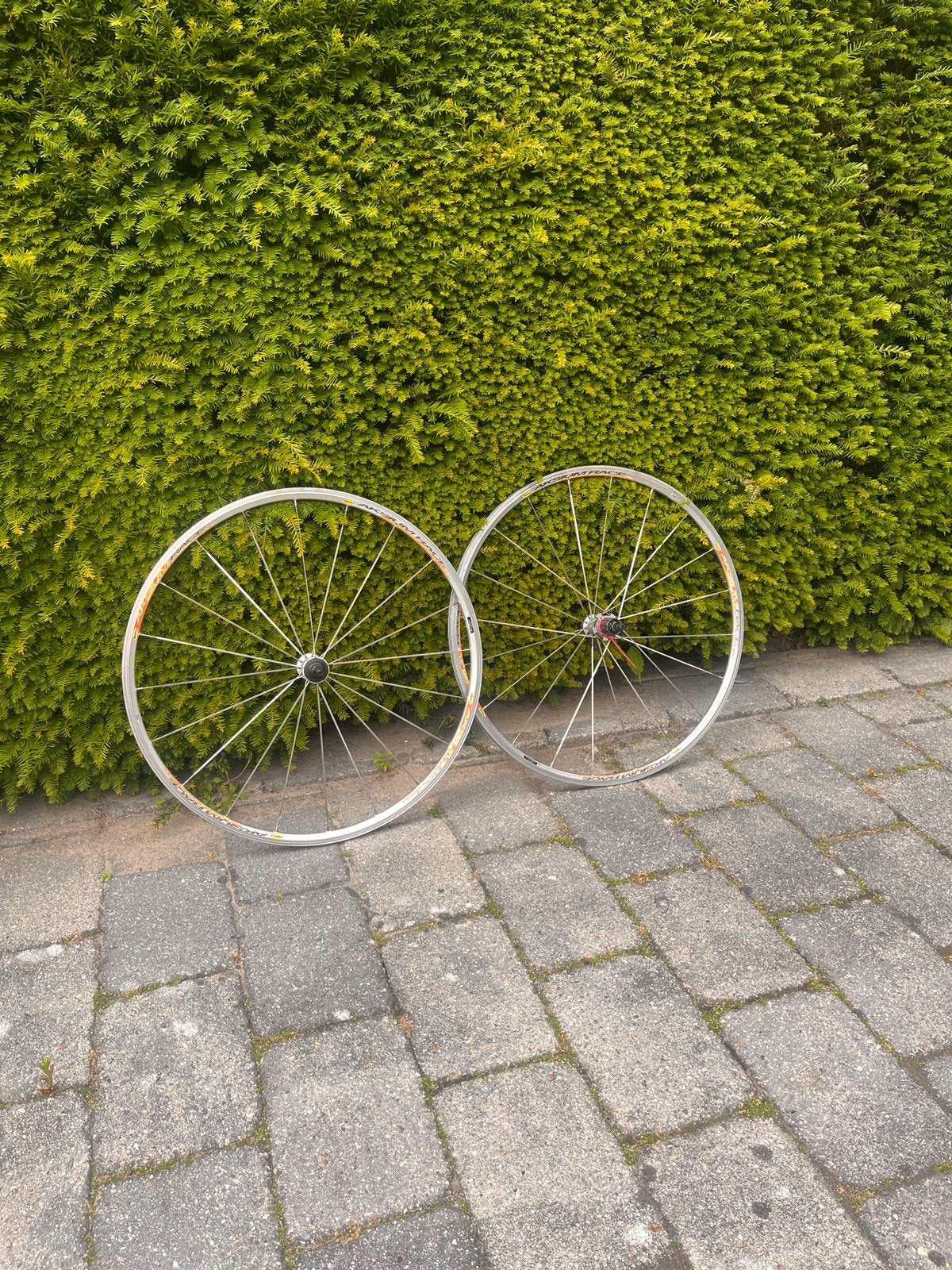 Racefiets velgen, Ophalen, Racefiets
