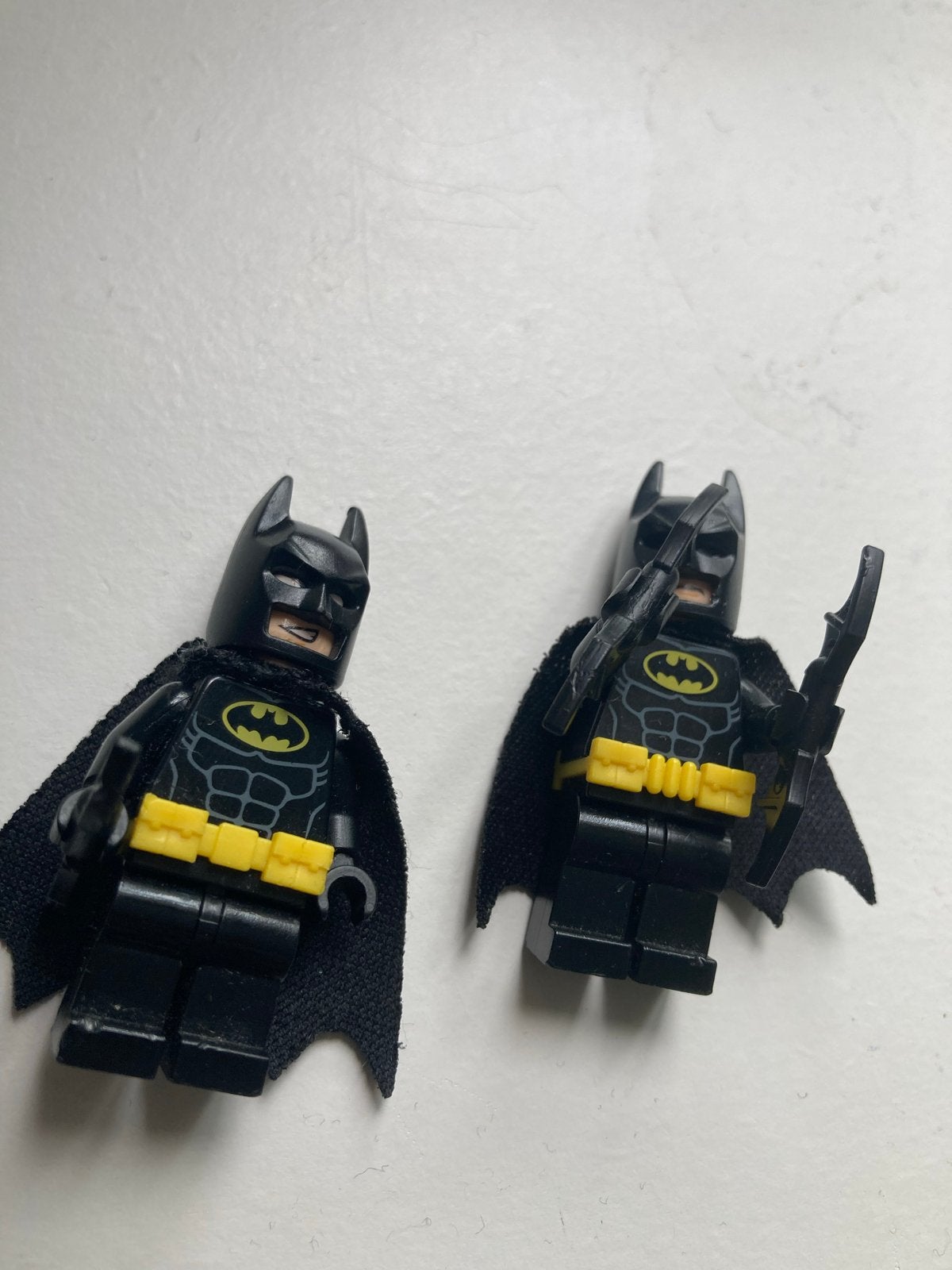 Lego Batman minifiguren met accessoires (2 stuks), Ophalen of Verzenden, Gebruikt, Overige merken
