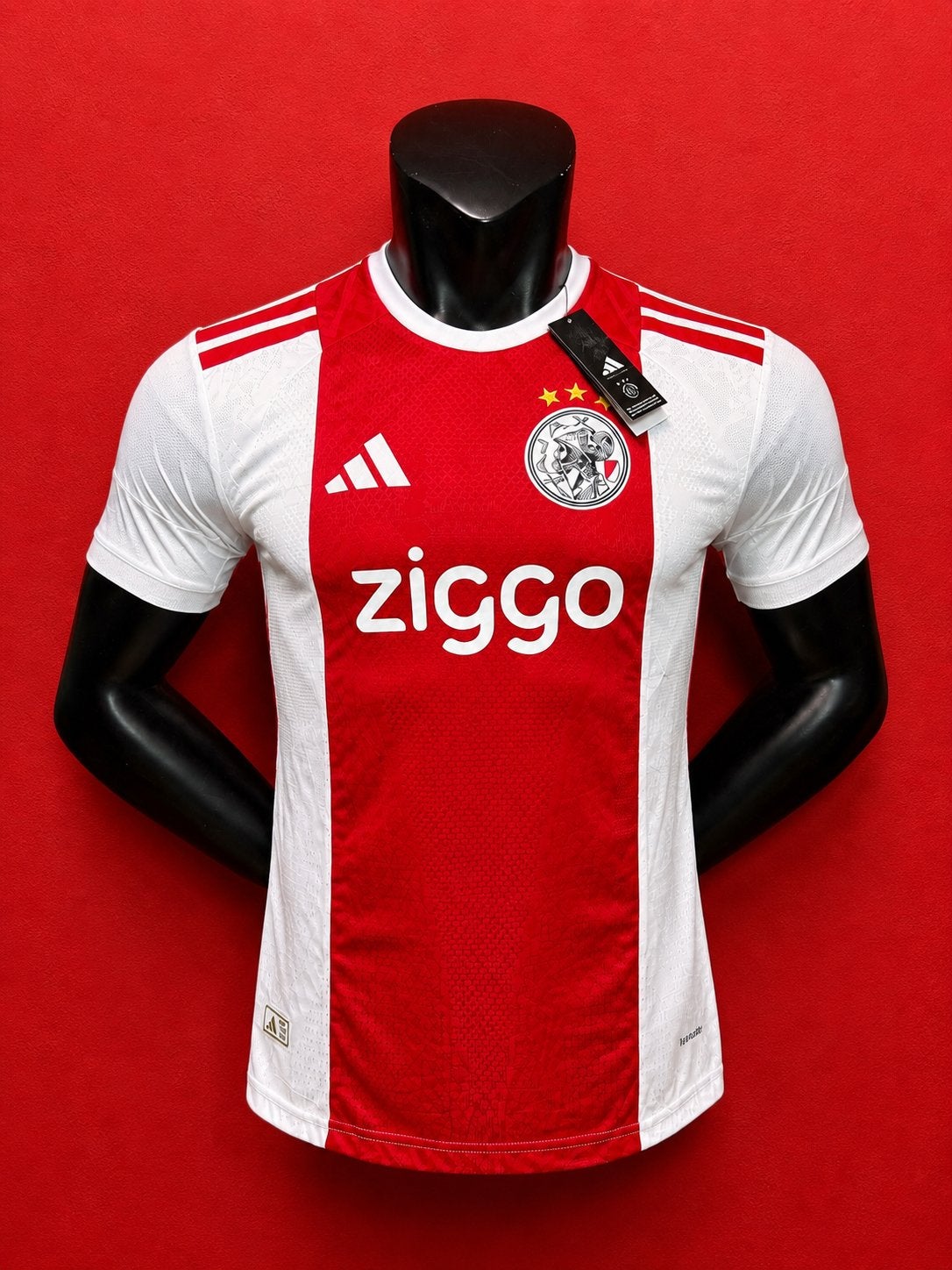Ajax Thuisshirt 26/27 Player Version - Nieuw met kaartjes, Sport en Fitness, Voetbal, Maat L, Verzenden, Nieuw, Shirt