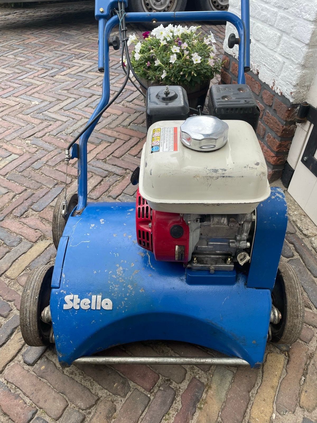 Stella Verticuteermachine met Honda Motor, Tuin en Terras, Verticuteermachines, Ophalen, Gebruikt, Benzine