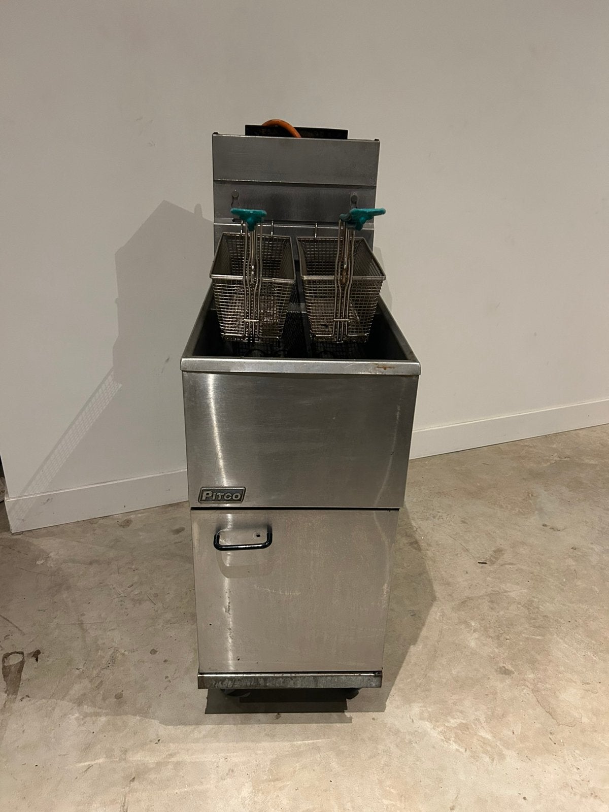 Pitco 35c op propaangas mobiele frituur frietpan, Ophalen, Fornuis, Frituur en Grillen