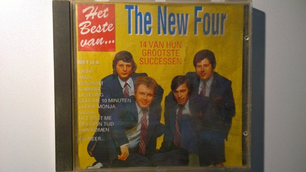 The New Four - Het Beste Van (14 Van Hun Grootste Successen), Ophalen of Verzenden, Zo goed als nieuw, Levenslied of Smartlap