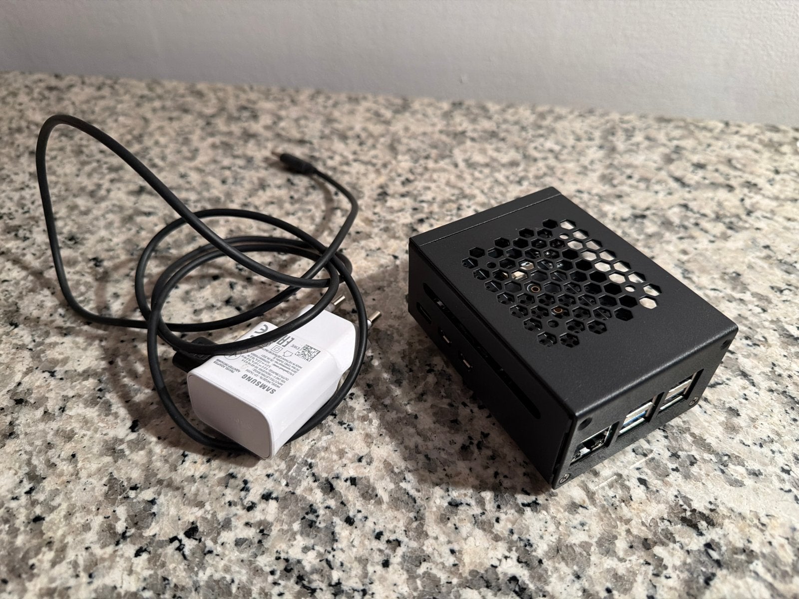 Raspberry Pi 5 Model B 16GB, NVMe Board, voeding, Ophalen of Verzenden, Gebruikt