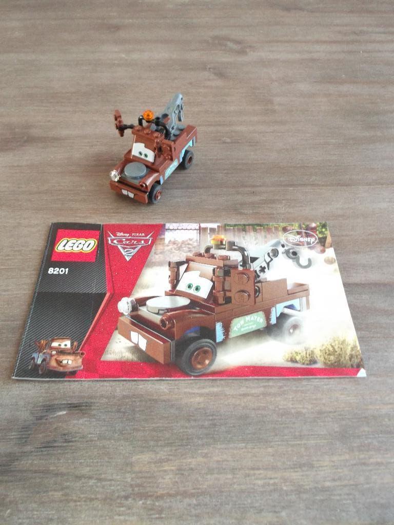 lego cars 8201 classic mater (2011), Ophalen of Verzenden, Gebruikt, Complete set, Lego