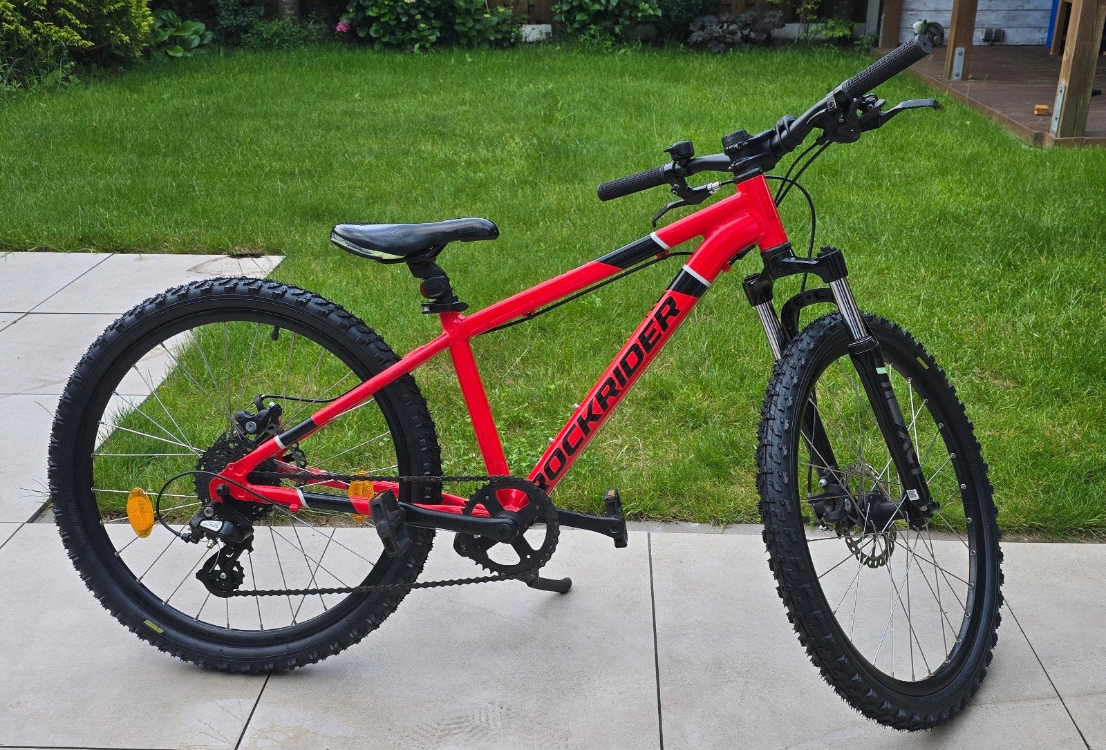 Rockrider ST900 24 inch wielen - Zo goed als nieuw, Ophalen, Zo goed als nieuw, Schijfrem, Overige merken
