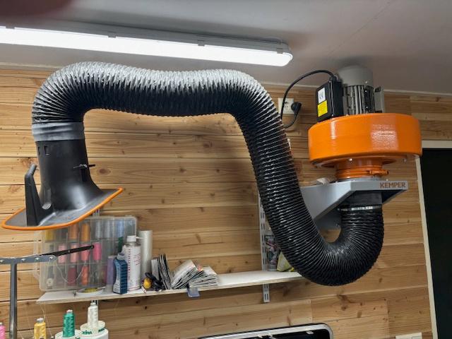 Kemper lasdamp / lasrook afzuiger, Doe-het-zelf en Verbouw, Ophalen, Zo goed als nieuw, Ventilator en Afzuiger