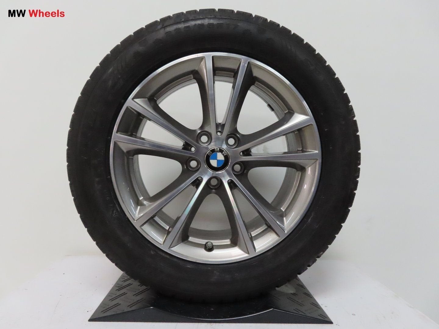 Originele BMW 17 inch velgen 5 serie G30 G31 winterbanden, Gebruikt, -, -, Banden en Velgen