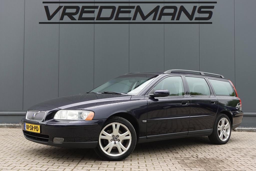 Volvo V70 2.4 Edition I, Auto's, Stof, Blauw, Grijs, 1470 kg