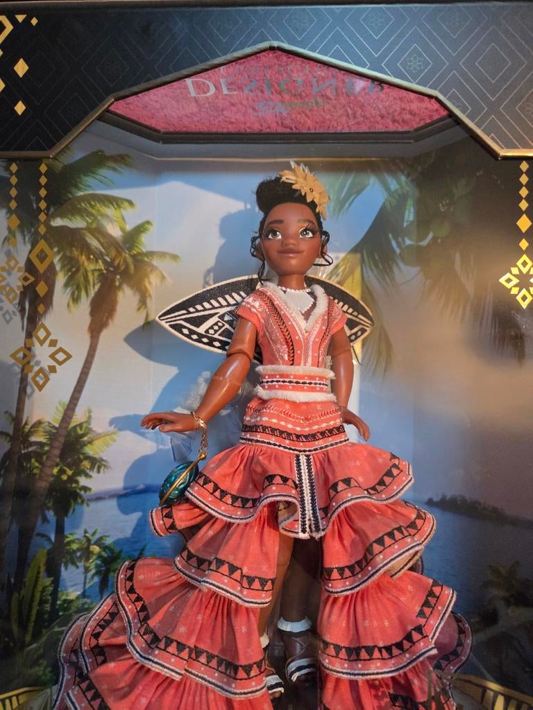Disney store designer collection Moana limited edition doll, Ophalen of Verzenden, Overige figuren, Nieuw, Overige typen