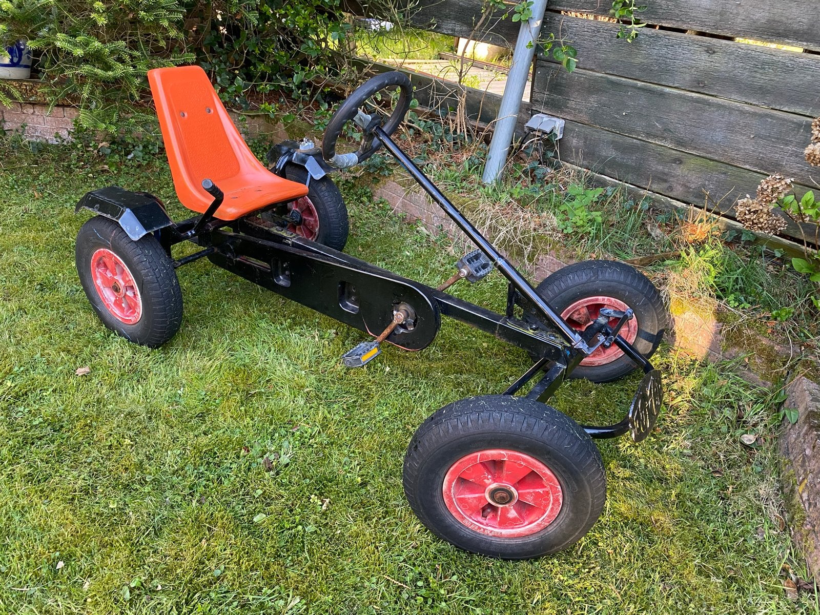 Joker skelter met aanhanger - Mammoet, Kinderen en Baby's, Speelgoed | Buiten | Skelters, Ophalen, Gebruikt, Overige merken, Met kar of aanhanger