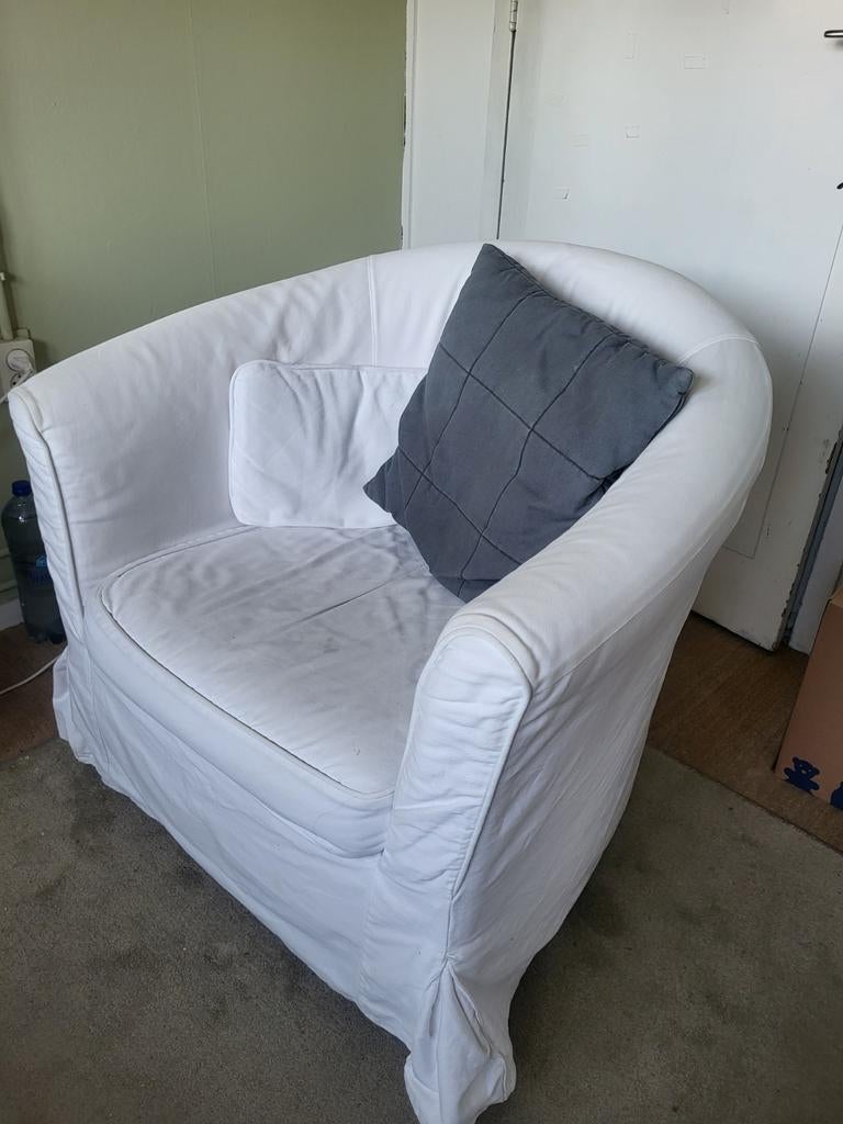 Tulsta stoel wit, 2x, Ophalen, 75 tot 100 cm