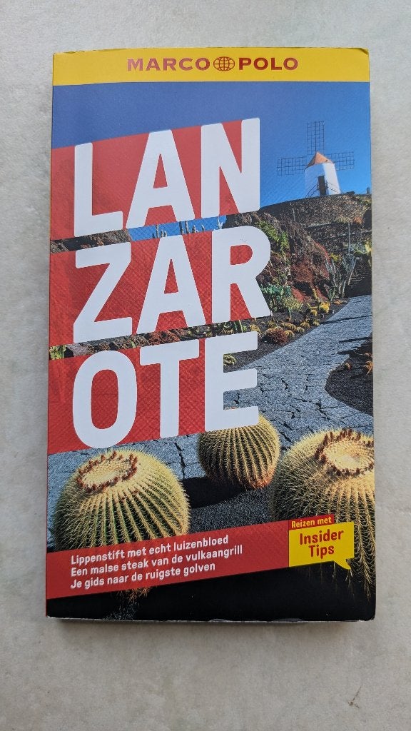 Lanzarote, Boeken, Europa, Marco Polo, Ophalen of Verzenden, Reisgids of -boek